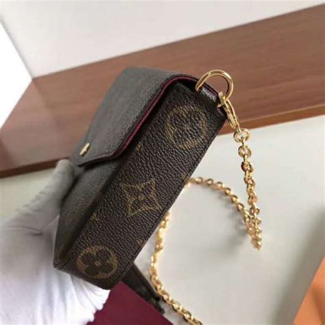 louis vuitton felicie pochette monogram brown canvas cross body bag|monogram empreinte felicie pochette.